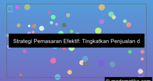 desain strategi pemasaran efektif