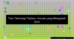 tren teknologi terbaru
