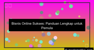 bisnis online sukses