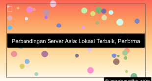 grafik perbandingan server asia