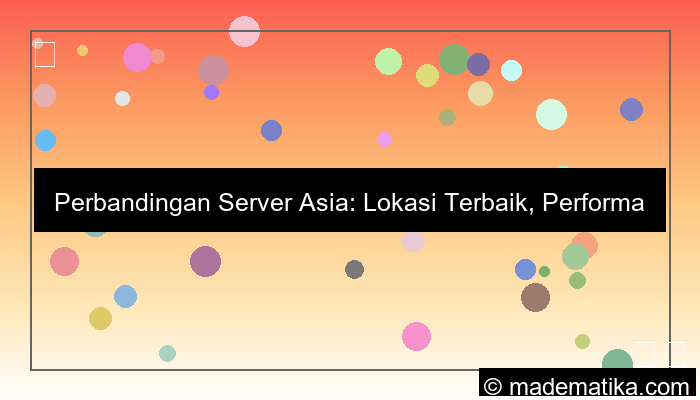 grafik perbandingan server asia