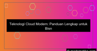 teknologi cloud modern