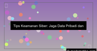 tips keamanan siber