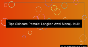 tips skincare pemula