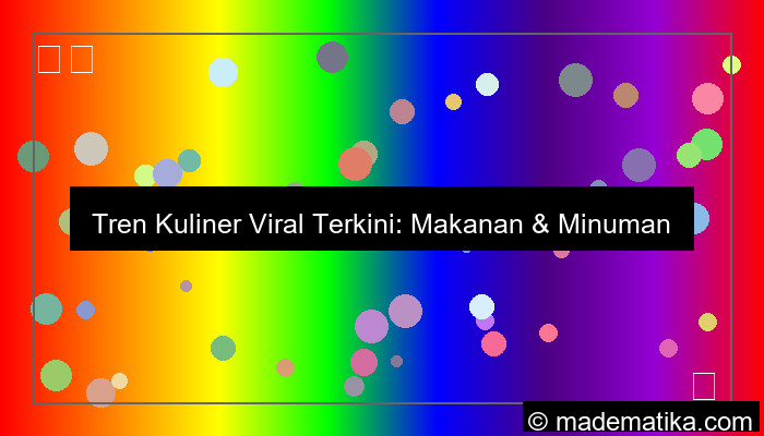 tren kuliner viral