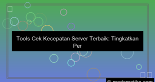 tools untuk cek kecepatan server